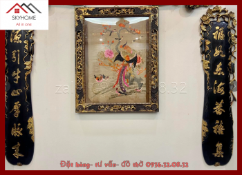 Hoành phi câu đối chữ Phúc như đông Hải- Nguyên dẫn bán tâm